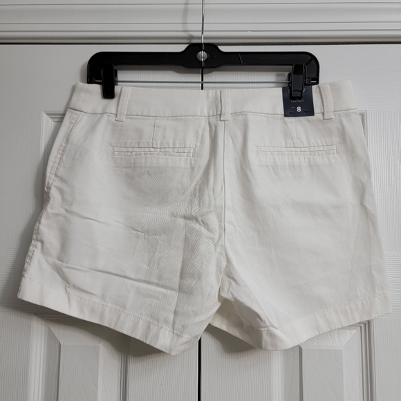 J. Crew 5" Classic Chino Short, White, Women's Size 8 - Picture 7 of 7